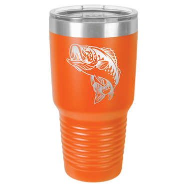 Bass Fishing 30oz Ringneck Tumbler
